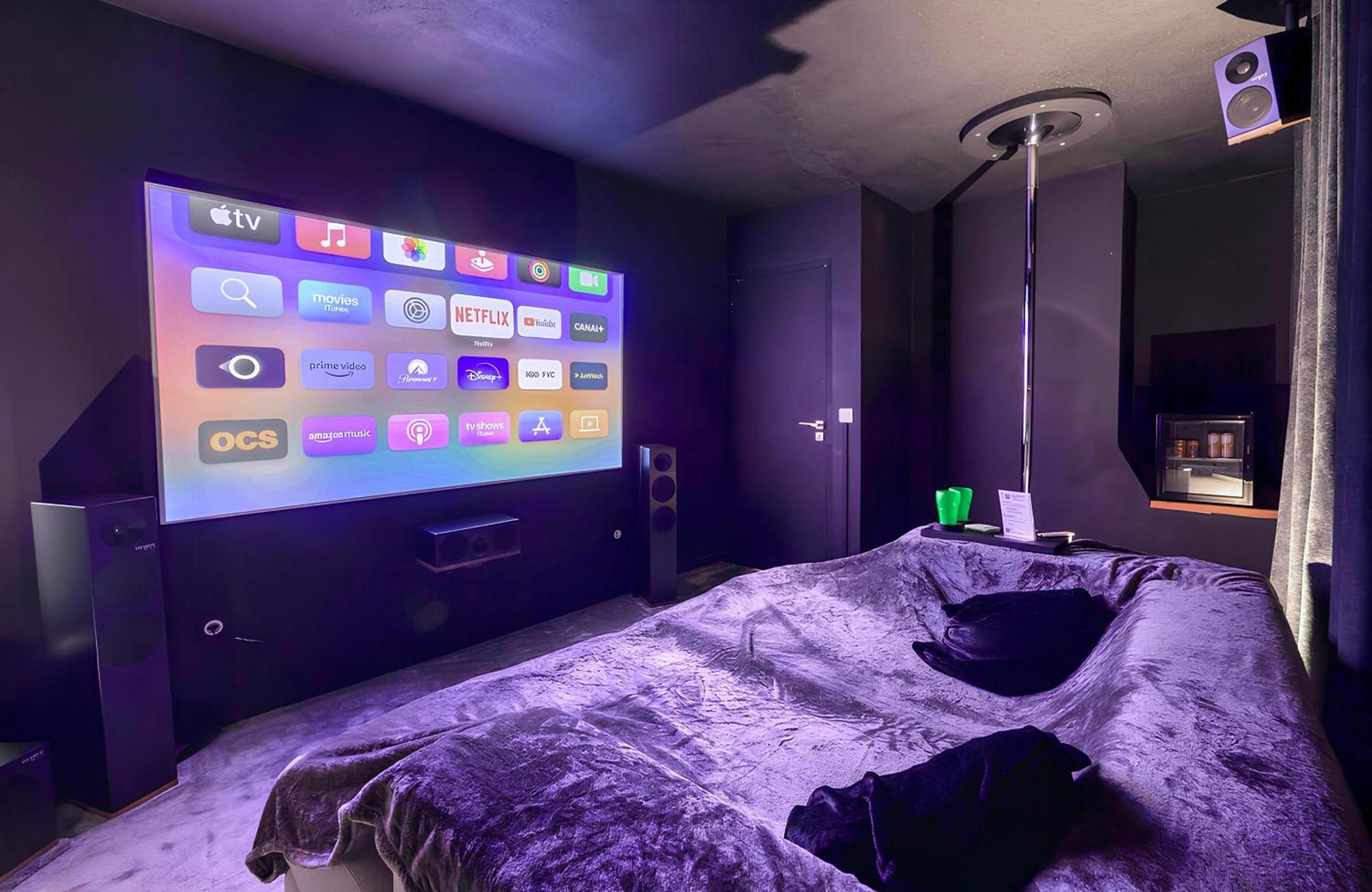 50 Nuances D'Amour - Jacuzzi / Massage / Cinema มัวร็องส์ ภายนอก รูปภาพ