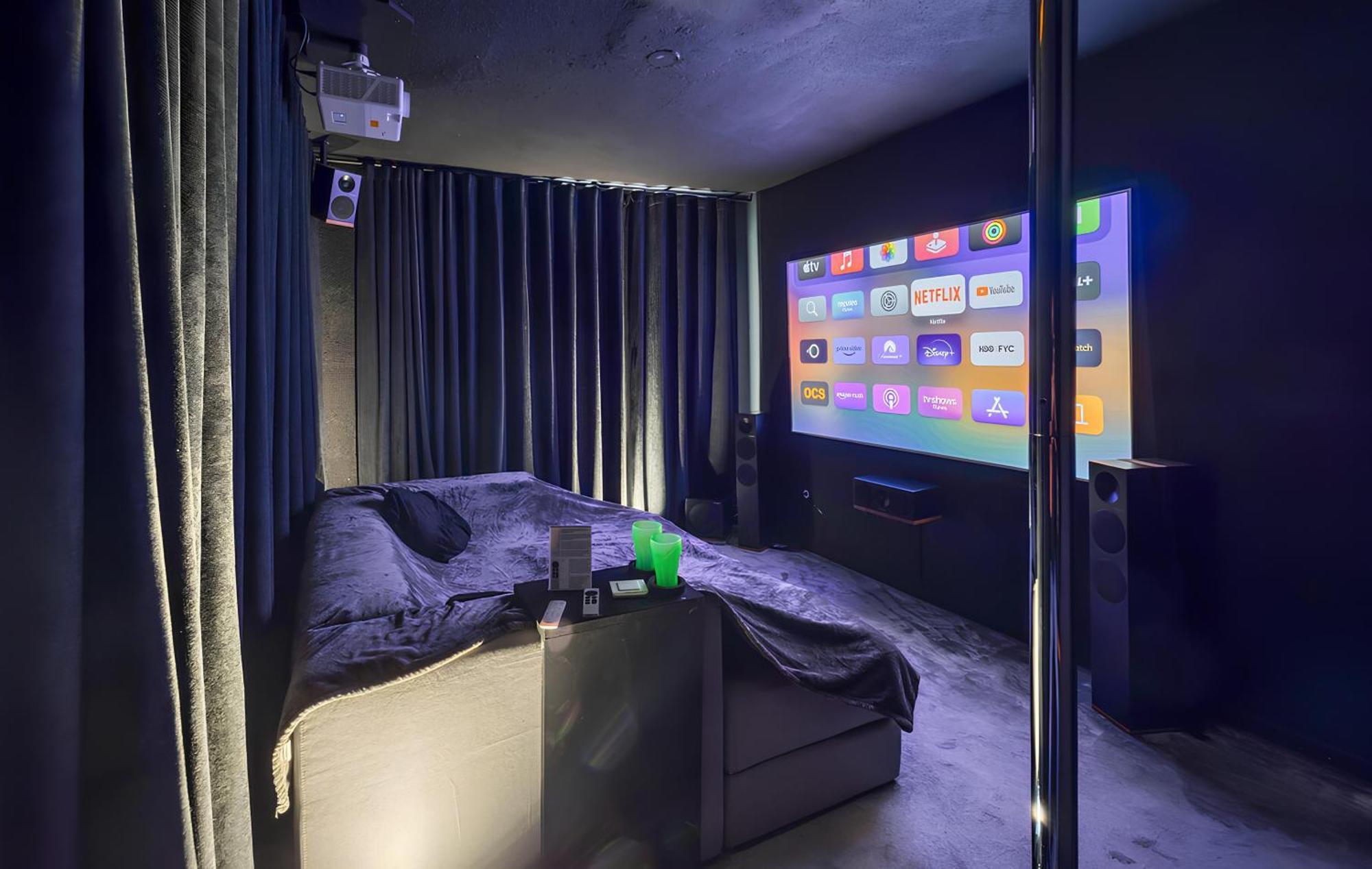 50 Nuances D'Amour - Jacuzzi / Massage / Cinema มัวร็องส์ ภายนอก รูปภาพ